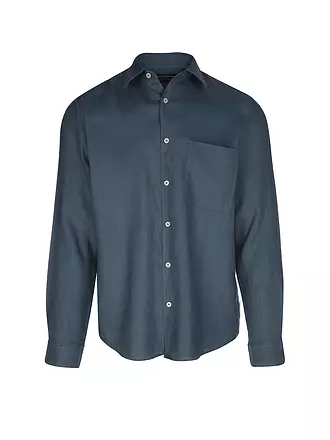 MARC O'POLO | Chemise en lin coupe regular | blau